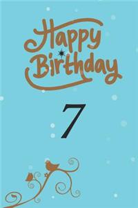 Happy birthday 7