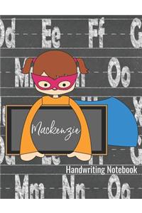 Mackenzie Handwriting Notebook