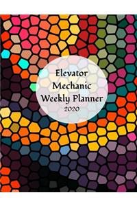 Elevator Mechanic Weekly Planner 2020