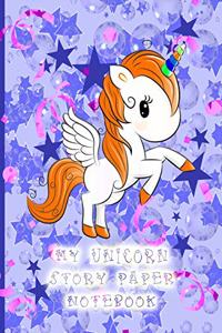 My Unicorn Story Paper Notebook
