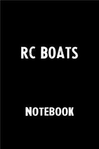 Rc Boats Notebook