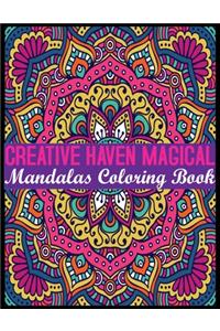 Creative Haven Magical Mandalas Coloring Book