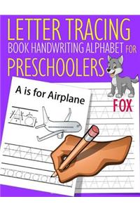 Letter Tracing Book Handwriting Alphabet for Preschoolers Raccoon
