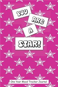 You are a Star! One Year Mood Tracker Journal