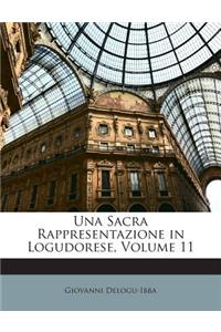 Sacra Rappresentazione in Logudorese, Volume 11