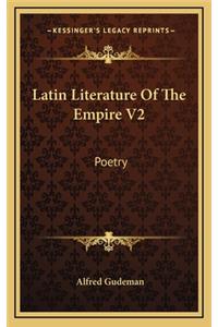 Latin Literature of the Empire V2