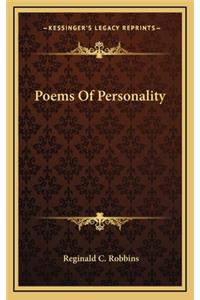 Poems of Personality