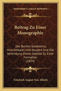 Beitrag Zu Einer Monographie