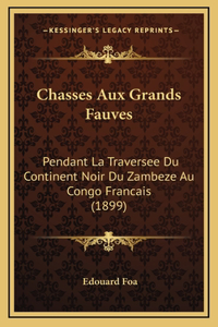 Chasses Aux Grands Fauves