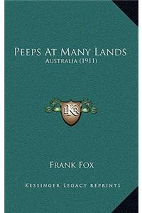 Peeps At Many Lands