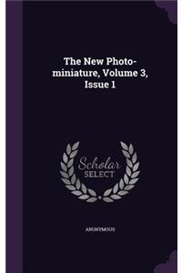The New Photo-Miniature, Volume 3, Issue 1