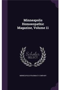 Minneapolis Homoeopathic Magazine, Volume 11