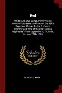 RED: WHITE: AND BLUE BADGE, PENNSYLVANIA