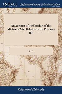 AN ACCOUNT OF THE CONDUCT OF THE MINISTE