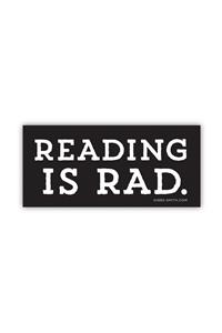 Reading Is Rad Sticker