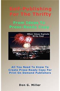 Self-Publishing For The Thrifty