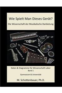 Wie Spielt Man Dieses Gerät? Die Wissenschaft der Musikalische Darbietung Band 1