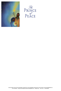 The Prince Nativity Christmas Letterhead (Pkg of 50)