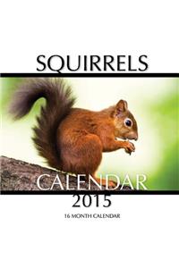 Squirrels Calendar 2015