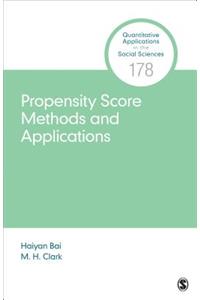 Propensity Score Methods and Applications