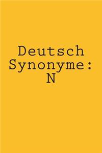 Deutsch Synonyme: N