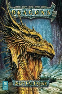 Dragons by Ciruelo 2023 16-month Wall Calendar