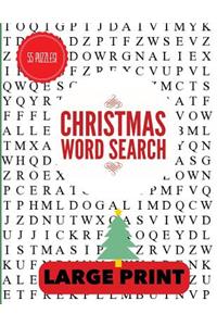 Christmas Word Search Large Print