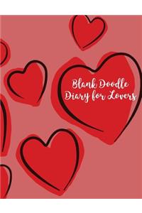 Blank Doodle Diary for Lovers