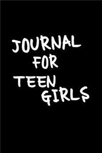 Journal For Teen Girls