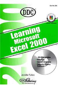 Learning Microsoft Excel 2000