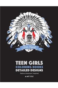 Teen Girls Coloring Books