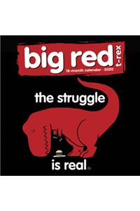Big Red T-Rex 2020 Wall Calendar