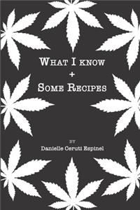 What I know + Some Recipes