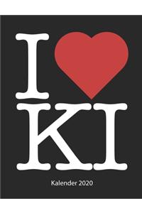I love KI Kalender 2020
