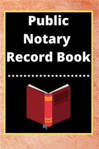 Public Notary Record Book