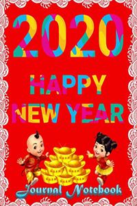 Happy New Year 2020 Journal Notebook