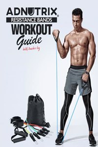 Adnutrix Resistance Bands workout Guide With Workout log