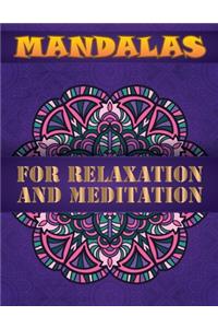 Mandalas for Relaxation and Meditation