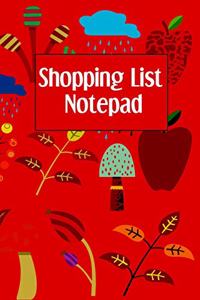 Shopping List Notepad