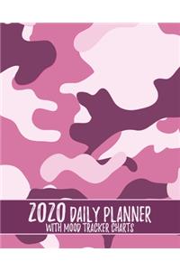 2020 Daily Planner with Mood Tracker Charts