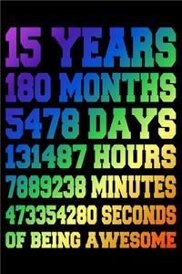 15 Years Of Being Awesome