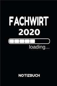 Fachwirt 2020 Loading Notizbuch