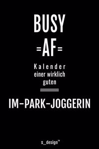 Kalender 2020 für Im-Park-Jogger / Im-Park-Joggerin