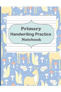 Primary Handwriting Practice Notebook