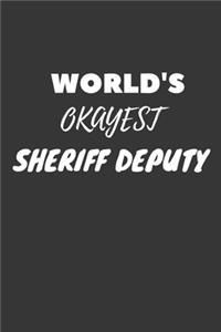 Sheriff Deputy Notebook