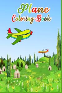 Plane Coloring Book