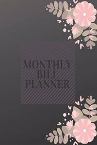 Monthly Bill Planner