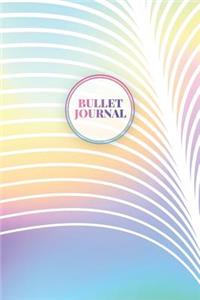 Bullet Journal: Gorgeous Trendy Holographic Bullet Journal - 120-Page 1/4 Inch Dot Grid Pretty Holographic Notebook - 6 X 9 Perfect Bound Glossy Softcover