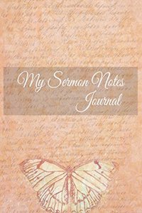 My Sermon Notes Journal