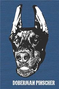 Doberman Pinscher Lined Notebook